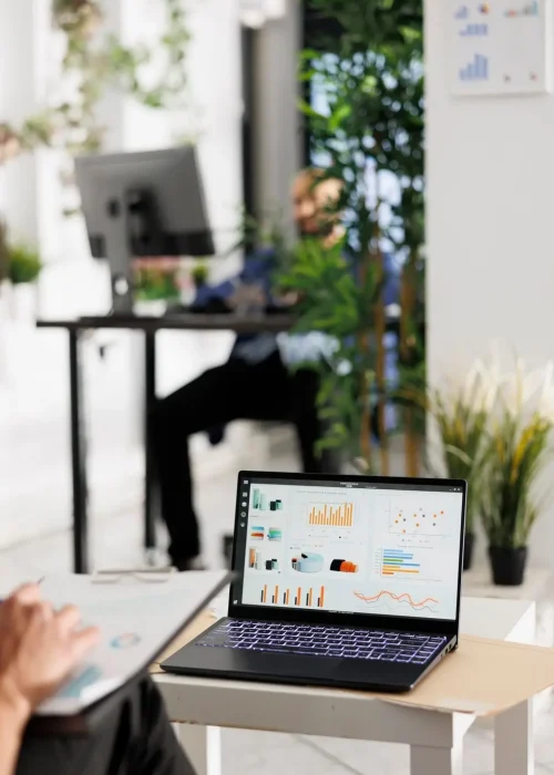 employee-reviewing-sales-data-laptop-screen-budgeting-strategy-business-office-worker-analyzing-metrics-statistics-charts-portable-computer-coworking-space_482257-64675